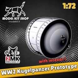 1:72 - WW2 - Tank Prototype "KugelPanzer"