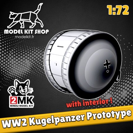 1:72 - WW2 - Prototipo serbatoio "KugelPanzer"
