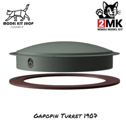 1:72 - Torretta Galopin 155mm R MOD 1907