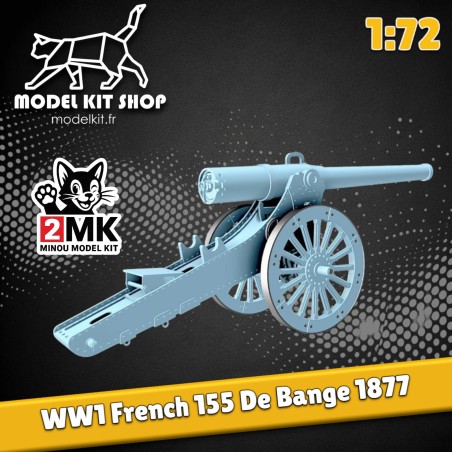 1:72 - Prima guerra mondiale - Cannone francese