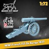 1:72 - WW1 - Canon Französisch 155mm "De bange"