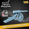 1:35 - WW1 - Canon Französisch 155mm "Bange"