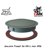 1:72 - Galopin-Turm 2x 155mm L MOD 1890
