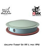 1:72 - Galopin-Turm 2x 155mm L MOD 1890