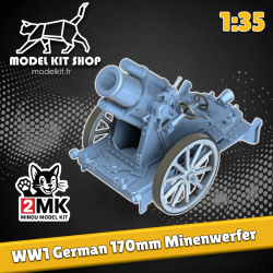 1:35 - WW1 - Minenwerfer 170mm German