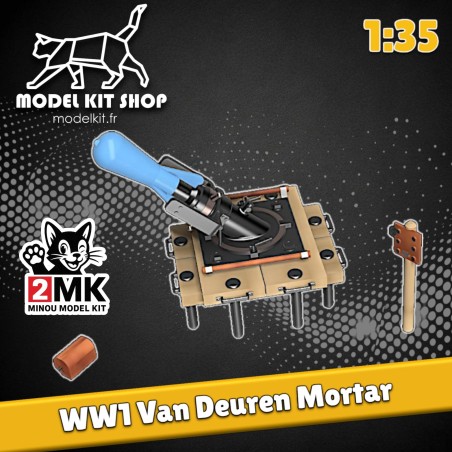 1:35 – 1. Weltkrieg – Van-Deuren-Mörser