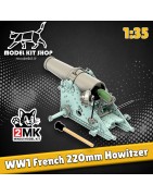 1:35 - WW1 - Obusier 220mm Français