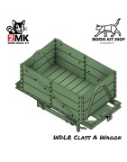 WDLR Class A – WW1 Reproduction fidèle du wagon britannique à voie étroite utilisé par les War Department Light Railways