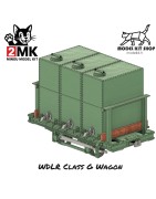 WDLR Class G – WW1 Reproduction fidèle du wagon britannique à voie étroite utilisé par les War Department Light Railways