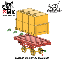0 (1:43.5) - Wagon WDLR Class G - Modelkit.fr