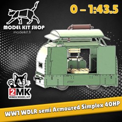 0 (1: 43.5) - WDLR semi-blindato SIMPTX 40HP (con interno)