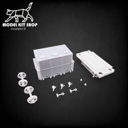 0 (1:43.5) - Wagon WDLR Class G - Modelkit.fr