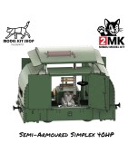 0 (1:43.5) - WDLR Semi-Armoured Simplex 40HP (Avec intérieur) -