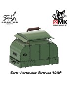 0 (1:43.5) - WDLR Semi-Armoured Simplex 40HP (Avec intérieur)
