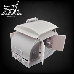 0 (1: 43.5) - WDLR semi-blindado SIMPTX 40HP (con interior)