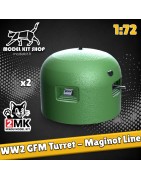 Maquette : 1:72 - Ligne Maginot - Cloche GFM