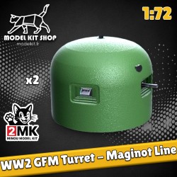 Maquette : 1:72 - Ligne Maginot - Cloche GFM