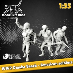 1:35 - WW2 Omaha Beach - Soldati caduti in combattimento
