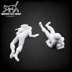 1:35 - WW2 Omaha Beach - Soldats tombés au combat - Modelkit.fr