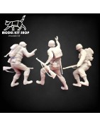 1:35 - WW2 Omaha Beach - Soldati caduti in combattimento