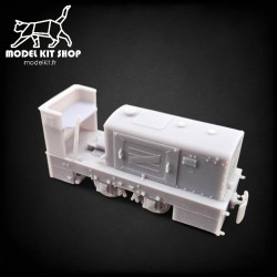 0 (1:43.5) - Locotracteur Jung ZL114 - Modelkit.fr