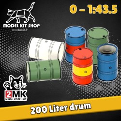 0 (1: 43.5) - 200-Liter-Fässer