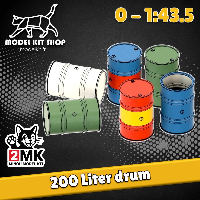 0 (1: 43.5) - 200-Liter-Fässer 0 (1: 43.5) - 200-Liter-Fässer