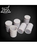 0 (1:43.5) - Fûts de 200 litres - Modelkit.fr