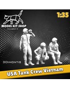 1:35 - Vietnam - USA Equipage de char