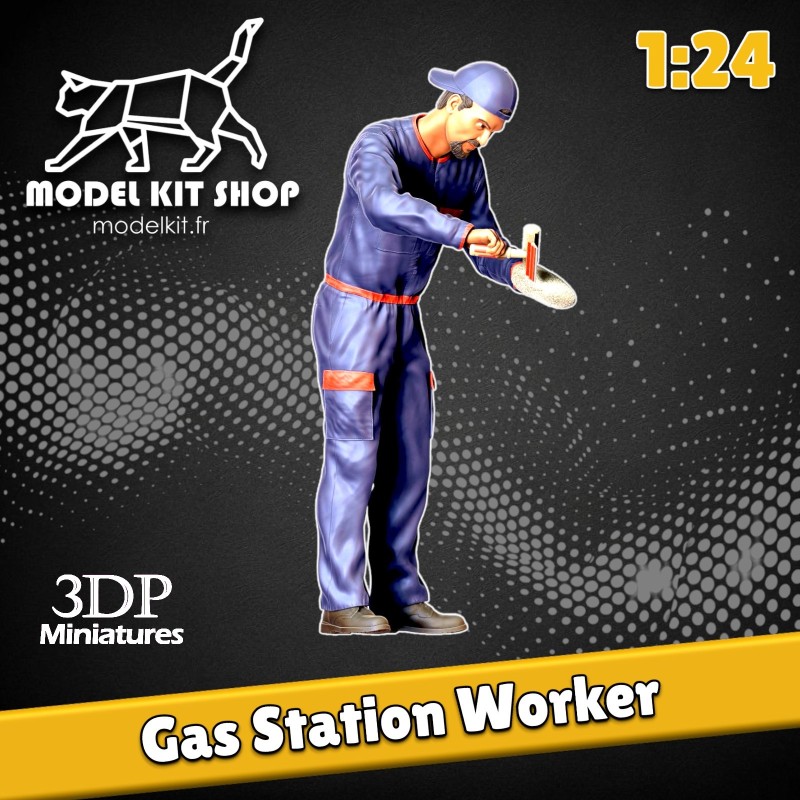 1:24 - Service Station Worker 1:24 - Service Station Worker