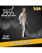 1:24 - Ettore Bugatti - Modelkit.fr