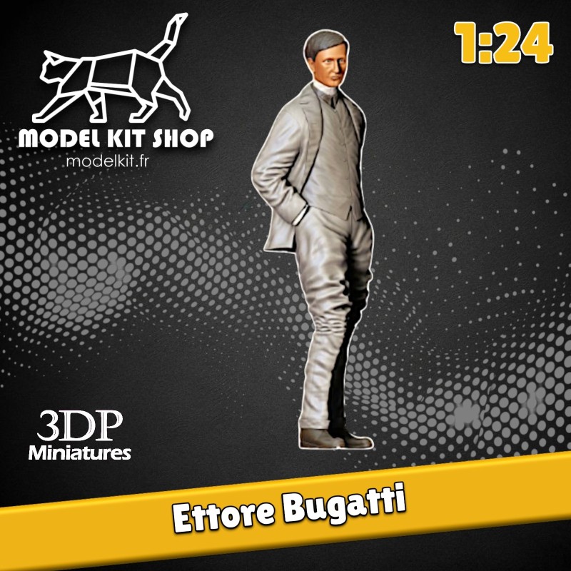 1:24 - Ettore Bugatti - Modelkit.fr 1:24 - Ettore Bugatti - Modelkit.fr