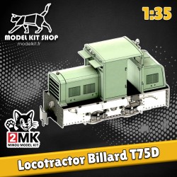 1:35 - Lokotor Billard T75D (Maginot-Linie)