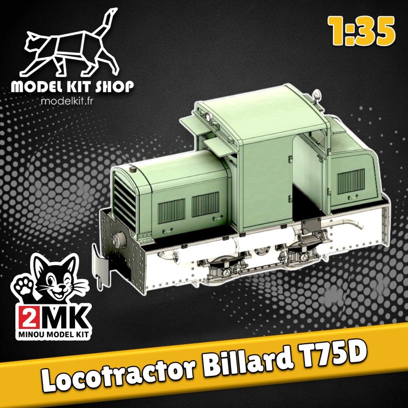 1:35 - Lokotor Billard T75D (Maginot-Linie) 1:35 - Lokotor Billard T75D (Maginot-Linie)