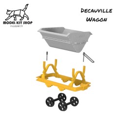 1:72 - WW1/WW2 Wagonnet Benne "Decauville" - Modelkit.fr