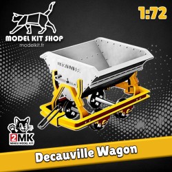 1:72 - WW1 / WW2 Wagonn Kipper "Decauville"