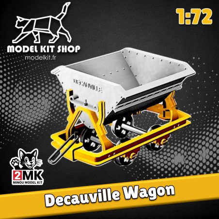 1:72 - WW1 / WW2 Wagonn Kipper "Decauville"