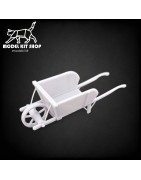 0 (1:43.5) - Brouette (Années 40-50) - Modelkit.fr