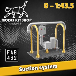 0 (1: 43.5) - Suction system of powdery