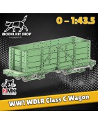 0 (1:43.5) - Wagon WDLR Class C - Modelkit.fr
