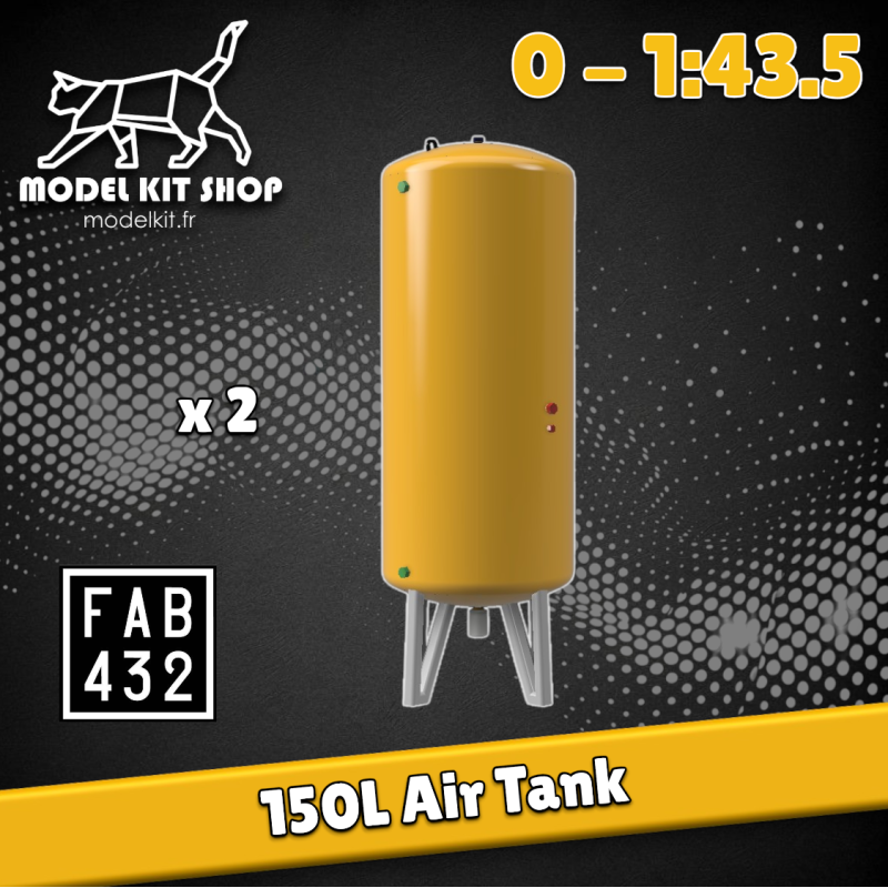 0 (1: 43.5) - Air 150L Serbatoio