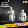 1:35 - WW2 Tankistes Francais (Torso) - Modelkit.fr