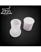0 (1:43.5) - Poubelle Métalique - Modelkit.fr
