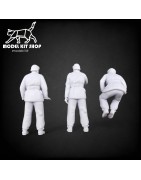 1:35 - WW2 Tankistes Francais - Modelkit.fr