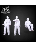 1:35 - WW2 Tankistes Francais - Modelkit.fr