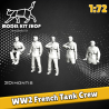 1:72 - WW2 French Tanks (Torso)