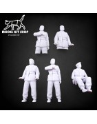 1:72 - WW2 Tankistes Francais - Modelkit.fr