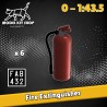 0 (1:43.5) - estintori di fuoco (x 4)