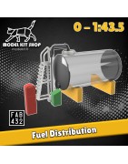 0 (1: 43.5) - Distribución de combustible