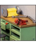 0 (1:43.5) - Etau d'établi - Modelkit.fr